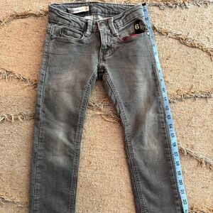 Imps & Elfs slim fit six pocket Grey Designer Jeans